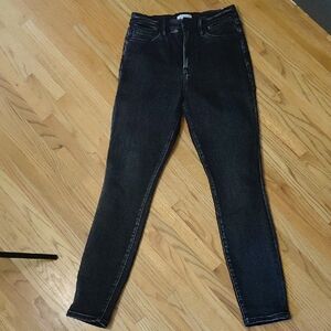 Good American Black Skinny Jeans Classic Fit